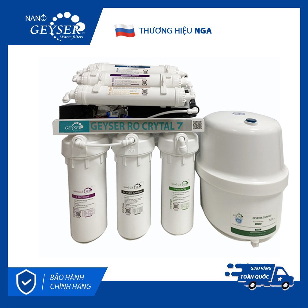 Máy lọc nước Geyser RO Crytal 7