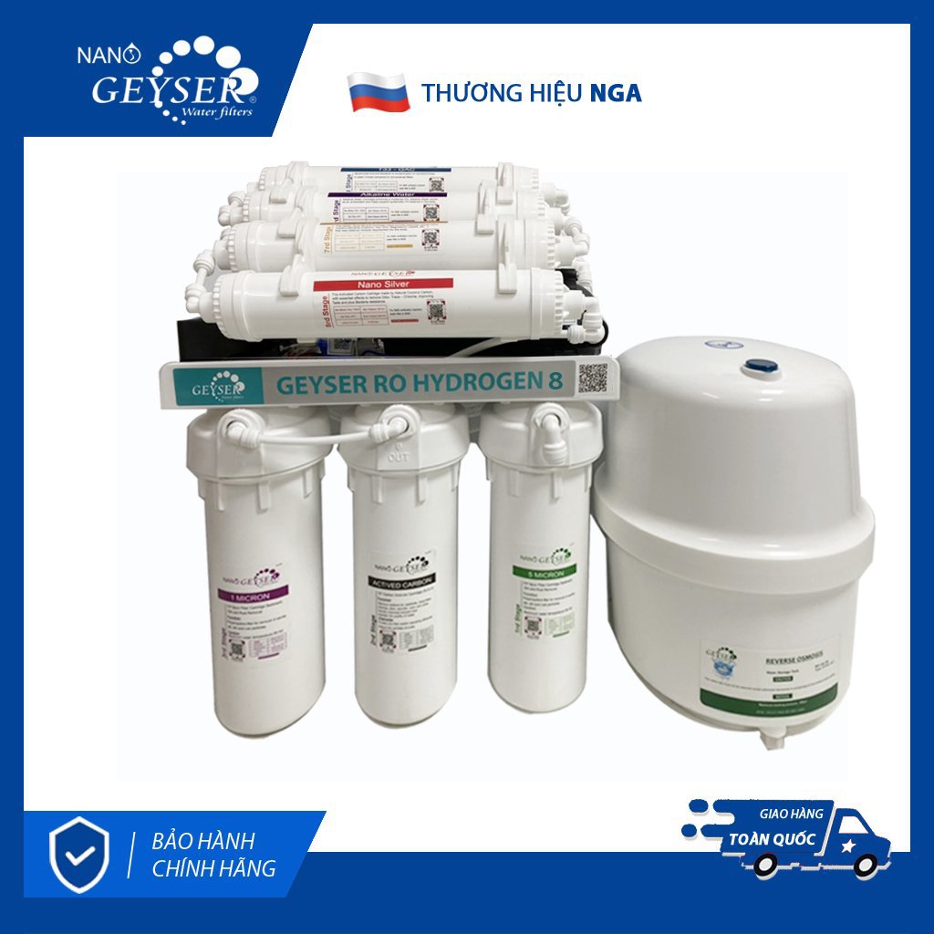 Máy lọc nước GEYSER RO Hydrogen 8